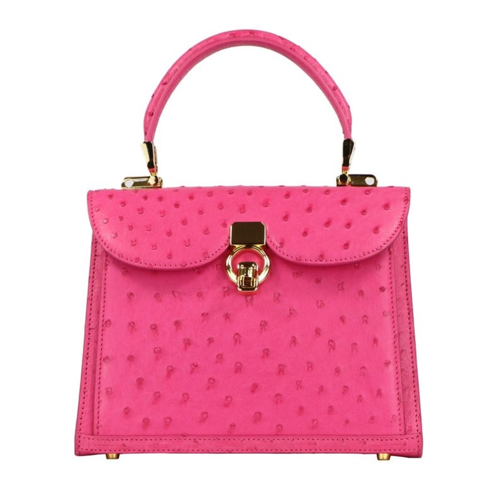 Pre-order D'MOM elegant ostrich  handmade bag!